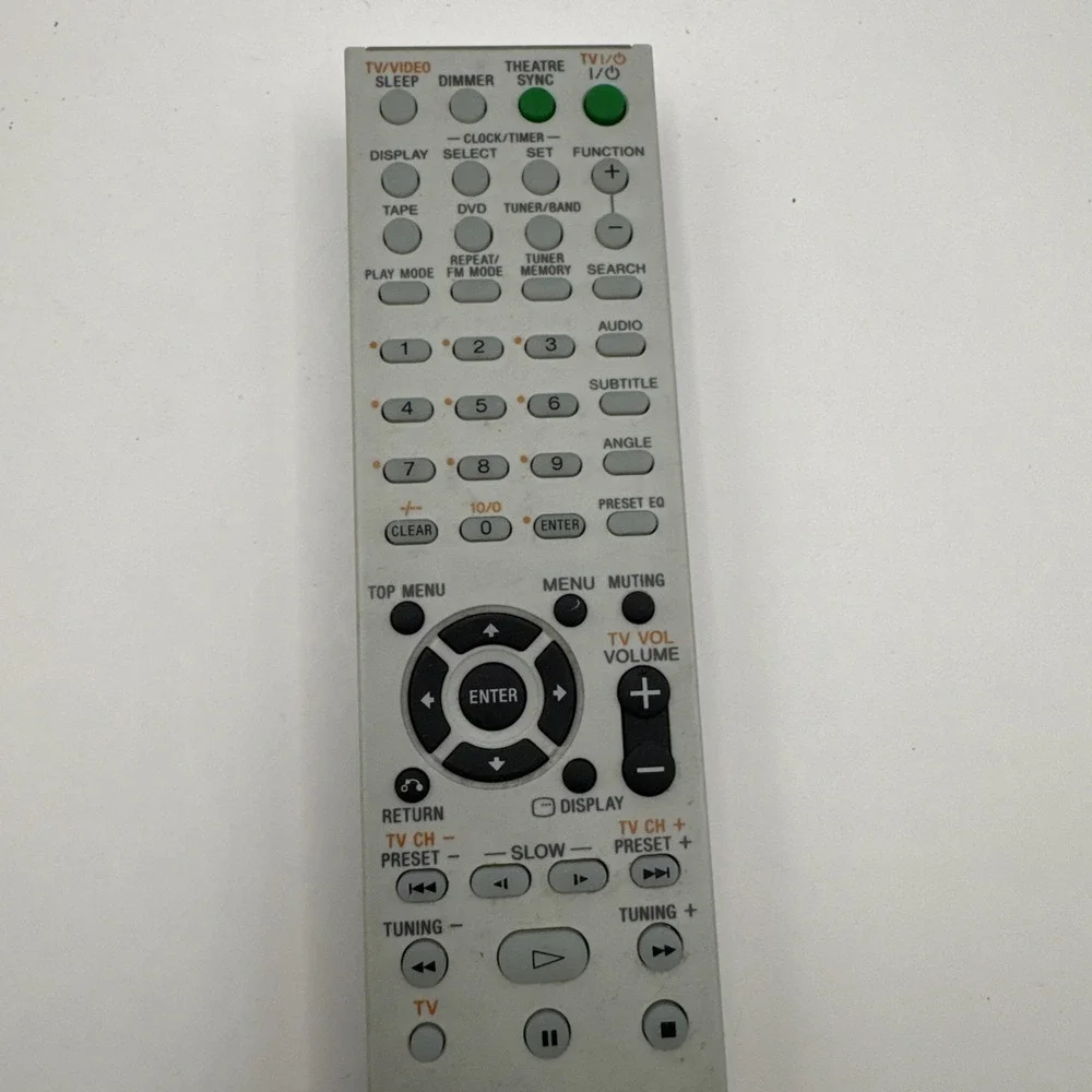 Sony Remote RM AMU003 System Audio TV Video Karaoke Theatre Menu Used